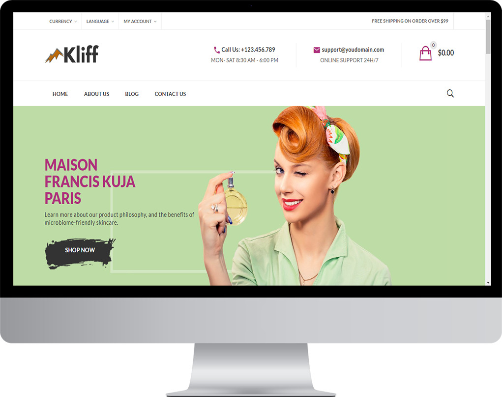 Beauty products store