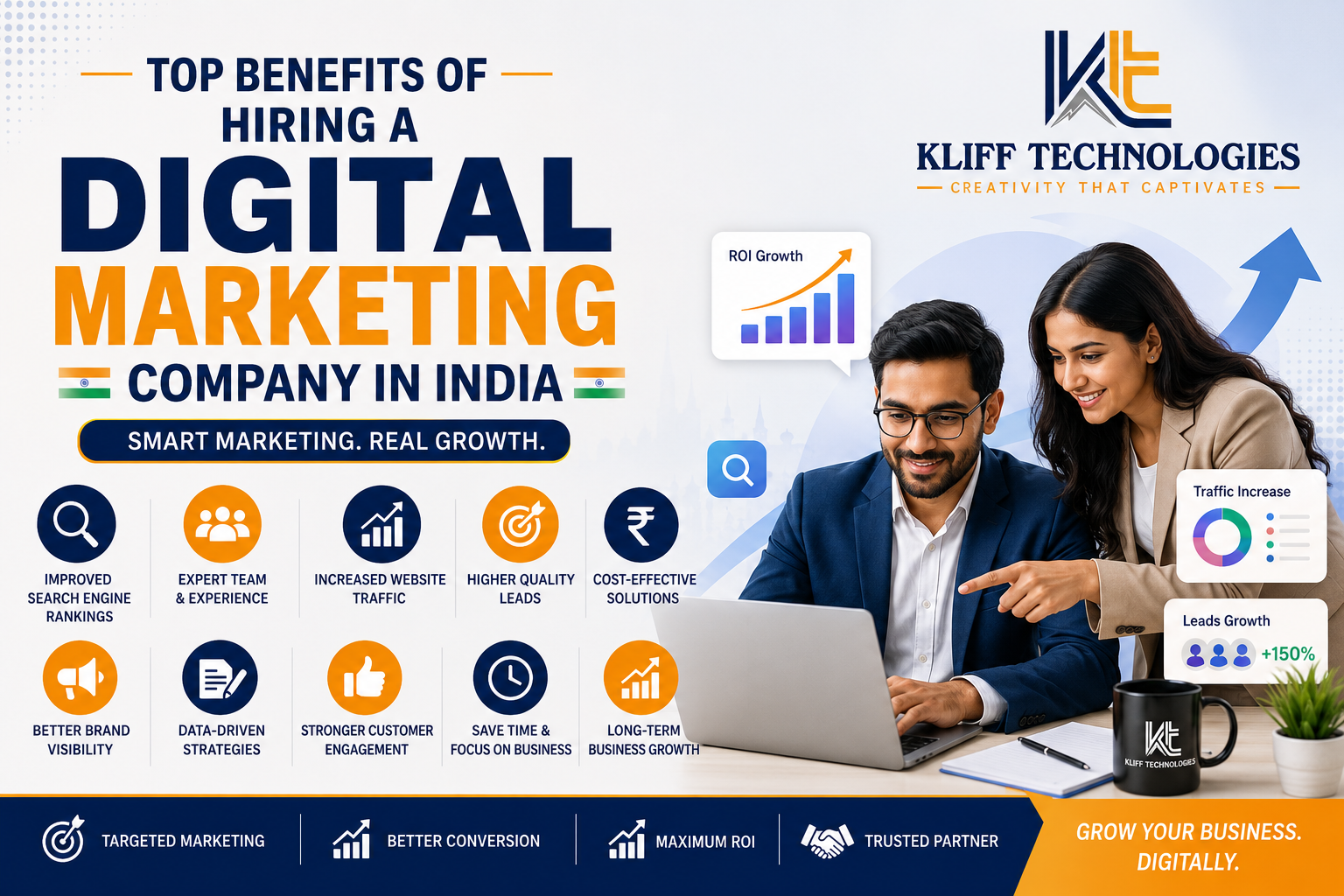 Top Benefits of Hiring a Digital Marketing Company In India